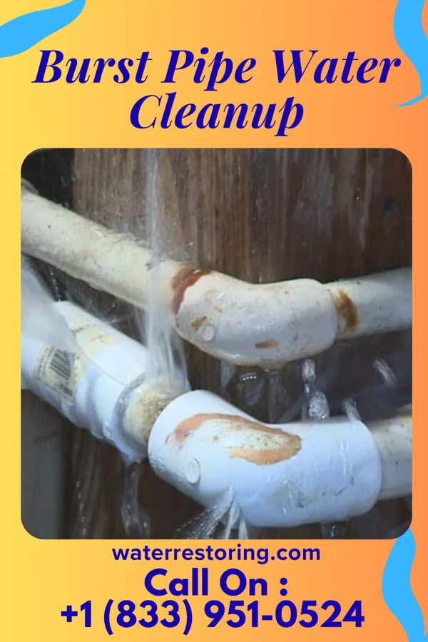 Burst Pipe Water Cleanup in Frederick, OK